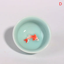 Load image into Gallery viewer, Chinese Tea Cup Porcelain Celadon Fish Teacup Set Teapot Drinkware Ceramic China Kung Fu Tea Set Ceramic cup Chinese gift
